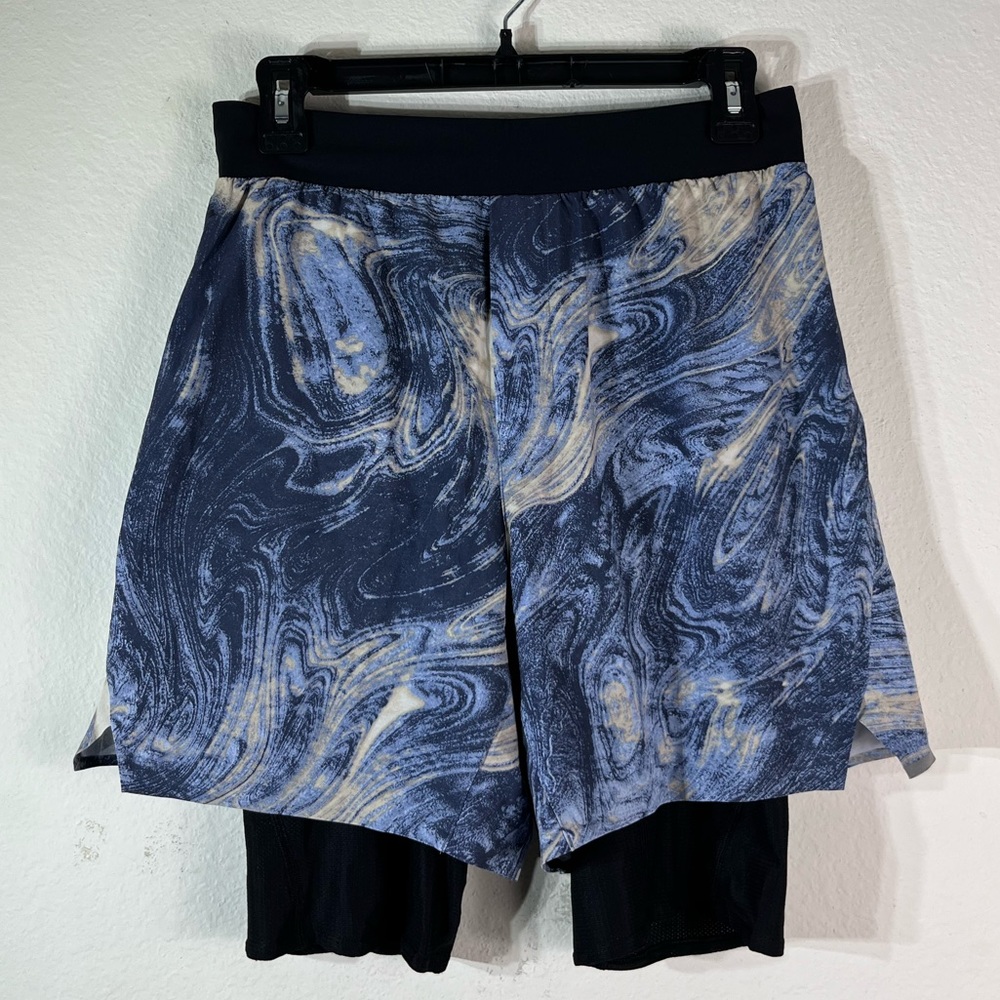 Lululemon Lab Diffract Run Short Lined Sz S - image 1